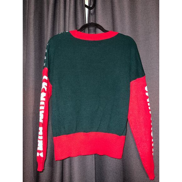 Ugly Christmas Sweater Xmas Size Small Elf - Picture 3 of 3